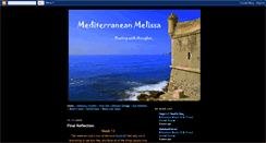 Desktop Screenshot of mediterraneanmelissa.blogspot.com