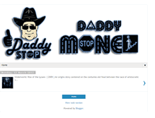 Tablet Screenshot of daddystop.blogspot.com