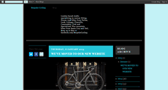 Desktop Screenshot of bespokecycling.blogspot.com