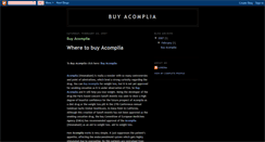 Desktop Screenshot of buyacomplia.blogspot.com