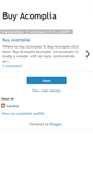 Mobile Screenshot of buyacomplia.blogspot.com