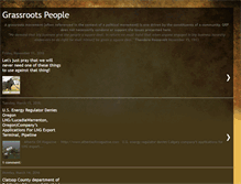 Tablet Screenshot of grassrootspeople.blogspot.com