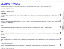 Tablet Screenshot of cebracmaisvagas.blogspot.com