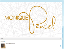 Tablet Screenshot of moniquepantel.blogspot.com