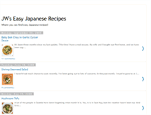 Tablet Screenshot of japaneserecipe.blogspot.com