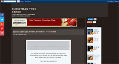 Desktop Screenshot of christmastreestore.blogspot.com