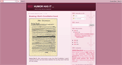 Desktop Screenshot of humorhasit.blogspot.com