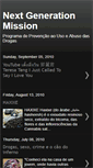 Mobile Screenshot of nextgenerationmission.blogspot.com