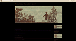 Desktop Screenshot of occasionalgardener.blogspot.com