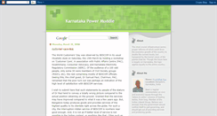 Desktop Screenshot of karnataka-power-muddle.blogspot.com