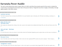Tablet Screenshot of karnataka-power-muddle.blogspot.com