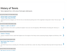 Tablet Screenshot of historytennis.blogspot.com