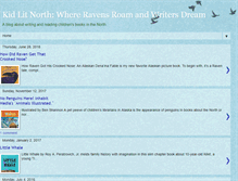 Tablet Screenshot of kidlitnorth.blogspot.com