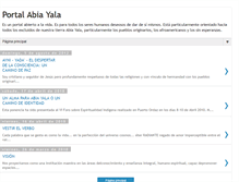 Tablet Screenshot of portalabiayala.blogspot.com