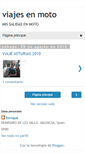Mobile Screenshot of enrique-viajesenmoto.blogspot.com
