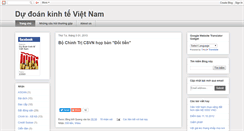 Desktop Screenshot of dudoankinhte.blogspot.com