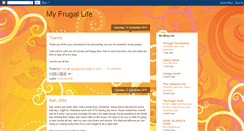 Desktop Screenshot of frugalinyorkshire.blogspot.com