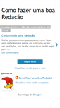 Mobile Screenshot of comofazerumaboaredacao.blogspot.com