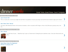 Tablet Screenshot of dinnerworks.blogspot.com