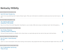 Tablet Screenshot of kyhillbilly.blogspot.com