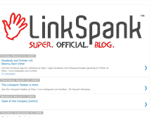 Tablet Screenshot of linkspank.blogspot.com