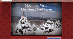 Desktop Screenshot of mountainvistachristmastreefarm.blogspot.com