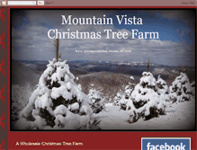 Tablet Screenshot of mountainvistachristmastreefarm.blogspot.com