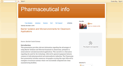 Desktop Screenshot of niazi-pharmaceuticalinfo.blogspot.com