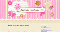 Desktop Screenshot of diariodasesmaltadas.blogspot.com