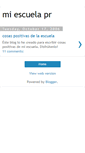 Mobile Screenshot of miescuelapr.blogspot.com