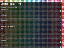 Tablet Screenshot of colegionobilis7b.blogspot.com