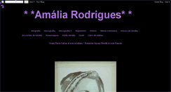 Desktop Screenshot of amalia-fado.blogspot.com