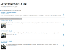 Tablet Screenshot of mecatronico-uni.blogspot.com