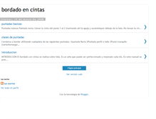 Tablet Screenshot of bordadoencintas.blogspot.com