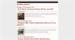 Desktop Screenshot of modifikasi-motor-r.blogspot.com