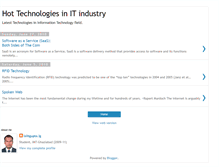 Tablet Screenshot of hottechnologiesinit.blogspot.com