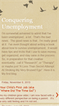 Mobile Screenshot of conqueringunemployment.blogspot.com