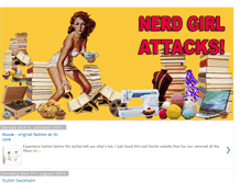 Tablet Screenshot of nerdgirlattacks.blogspot.com