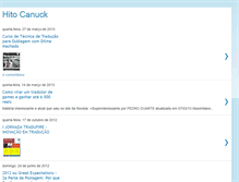 Tablet Screenshot of hitocanuck.blogspot.com