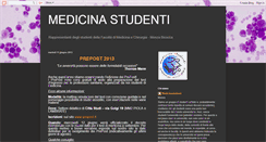 Desktop Screenshot of medicinastudenti.blogspot.com