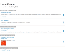 Tablet Screenshot of horsecheese.blogspot.com