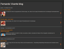 Tablet Screenshot of fernandovicenteblog.blogspot.com