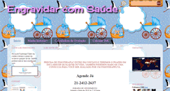 Desktop Screenshot of engravidarcomsaude.blogspot.com