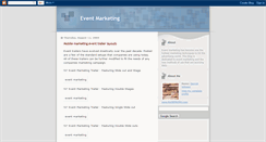 Desktop Screenshot of eventmarketing.blogspot.com
