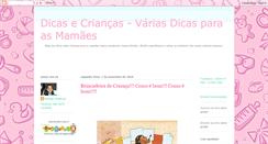 Desktop Screenshot of dicasecriancas.blogspot.com