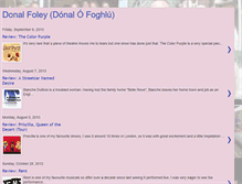 Tablet Screenshot of donalfoley.blogspot.com