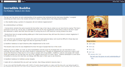 Desktop Screenshot of incrediblebuddha.blogspot.com