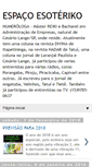 Mobile Screenshot of espacoesoteriko.blogspot.com