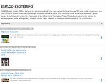 Tablet Screenshot of espacoesoteriko.blogspot.com