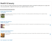 Tablet Screenshot of healthandbeauty2u.blogspot.com